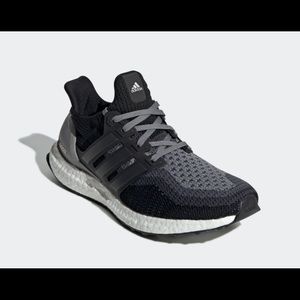 Adidas Ultraboost 2.0 Core Black Grey (size 5.5)